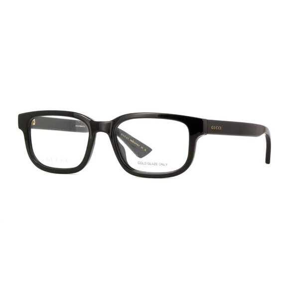 NEW GUCCI EYEGLASSES, BLACK MEN RECTANGLE EYEWEAR GUCCI GG1584O 005 - Picture 1 of 3